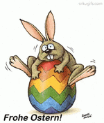 Der Hase Springt - Ostern GIF - Hase Osterhase Frohe Ostern - Discover & Share GIFs.gif
