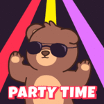 Teddy Bear Dancing GIF by BEARISH.gif